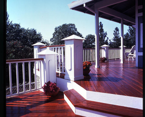 Gorgeous Redwood Deck