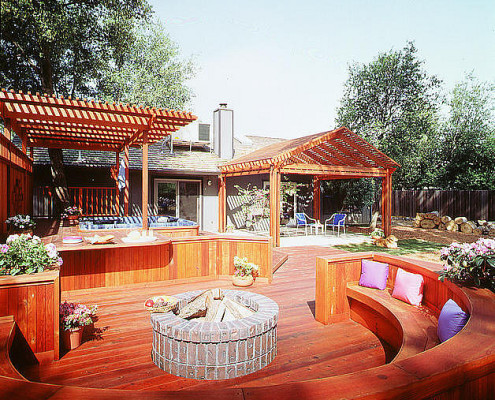 Redwood Deck