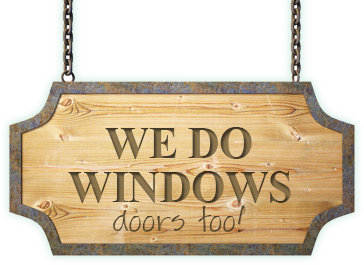We do Windows - and doors too!
